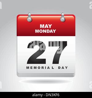 memorial day Stock Vector