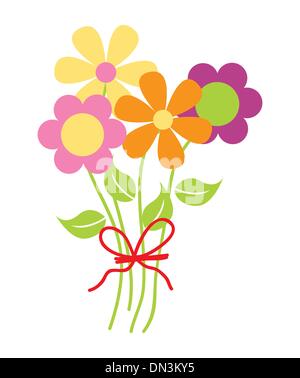 Bouquet of flowers Stock Vector Image & Art - Alamy