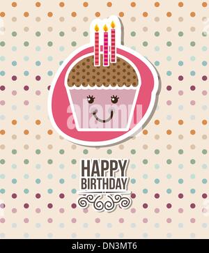 happy birthday Stock Vector