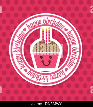 happy birthday Stock Vector