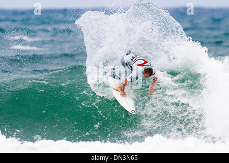 Aug 26, 2006; Hossegor, South West Coast, FRANCE; ROYDEN BRYSON (East London, South Africa) (pictured) qualified for the 2007 Fosters MenÕs ASP World Championship Tour when he advanced to the round of 24 surfers at the Rip Curl Pro Super Series at Hossegor, France today. Bryson earned enough points on the ASP WQS to secure his maiden spot on next yearÕs WCT where he will compete ag Stock Photo