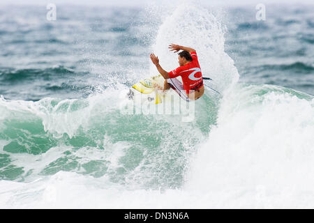 Aug 26, 2006; Hossegor, South West Coast, FRANCE; TOBY MARTIN (Narrabeen, NSW, Aus) (pictured) who was unable to compete during the first half of the year due to a shoulder injury, finished equal 25th at the Rip Curl Pro Super Series at Hossegor, France today. Martin was beaten by Marcondes Rocha (Bra) and Matt Wilkinson (Aus) in the round of 48 surfers.  Mandatory Credit: Photo by Stock Photo