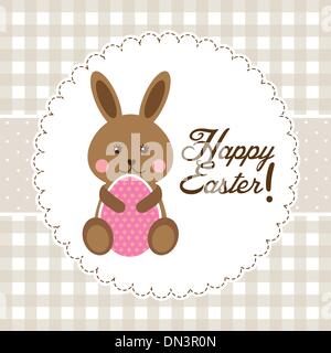 happy easter Stock Vector