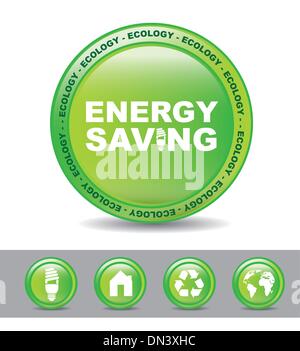 energy saving Stock Vector