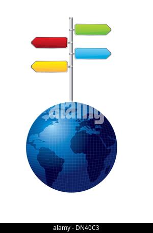 road sign Stock Vector