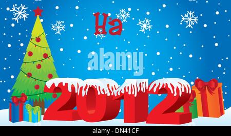2012 new year Stock Vector