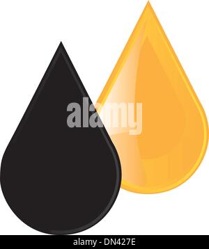 raindrops Stock Vector