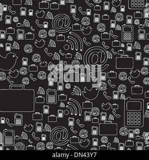 communication icons Stock Vector