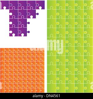 Colorful puzzle background Stock Vector Image & Art - Alamy