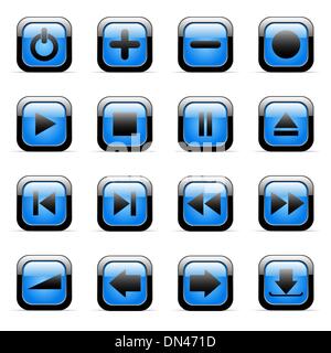 Web icons Stock Vector