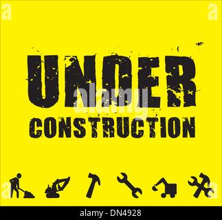 Under construction Stock Vector