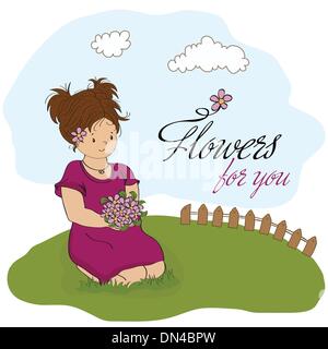 Beautiful happy birthday greeting card with flowers and bird 3436327 Vector  Art at Vecteezy