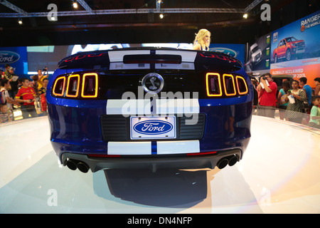 Ford Mustang Shelby show car at KL International Motorshow (KLIMS) 2013. Stock Photo