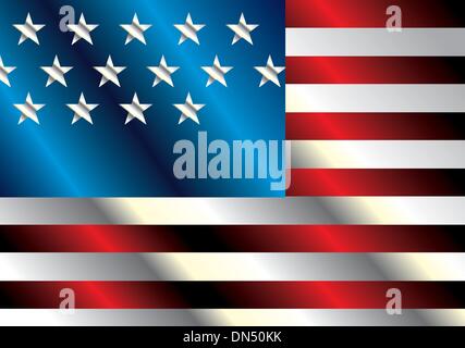 American Flag Vector Stock Vector Image & Art - Alamy