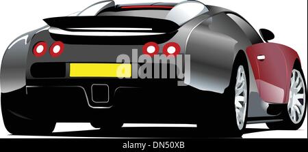 vectors illustration car rear view symbol design Stock Vector Image ...