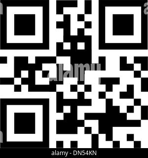 Qr code says 'FREE' Stock Vector