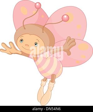 Cute butterfly Stock Vector