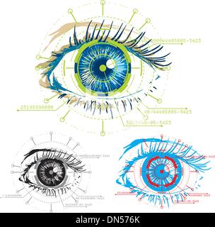 biometrics Stock Vector