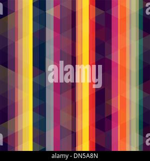 seamless retro stripe background Stock Vector