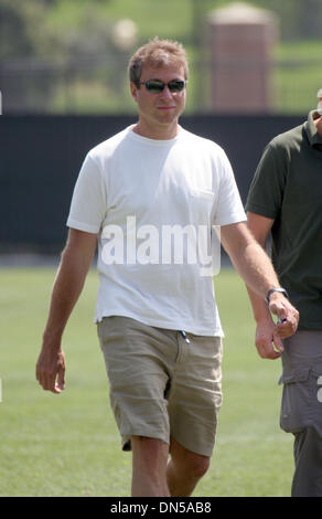 Aug 02, 2006; Los Angeles, CA, USA; Chelsea team owner ROMAN ABRAMOVICH attends the practice. Chelsea FC are in Southern California for training camp before heading to Chicago to take on the Major League Soccer All-Star team on August 5th. Mandatory Credit: Photo by Marianna Day Massey/ZUMA Press. (©) Copyright 2006 by Marianna Day Massey Stock Photo