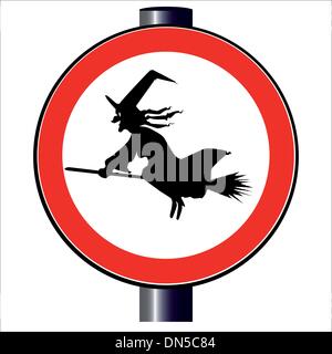 Witches, Beware. Stock Vector