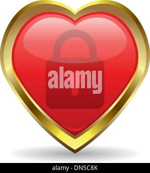 vector heart icon Stock Vector