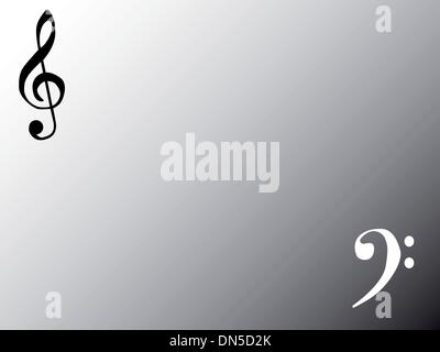Clefs Stock Vector