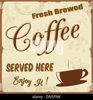 vintage coffee poster Stock Vector Image & Art - Alamy