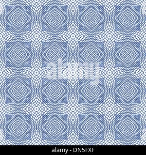 Vector Seamless Guilloche Background Stock Vector