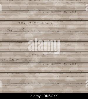 Brown wooden texture, grunge background Stock Vector