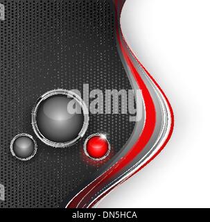 abstract vector background with copy space Stock Vector
