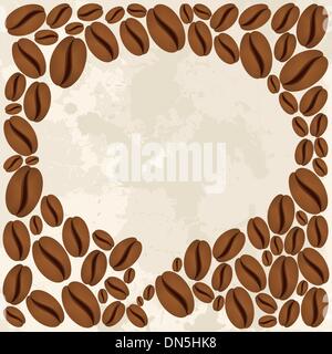 Coffee beans bubble chat concept Stock Vector