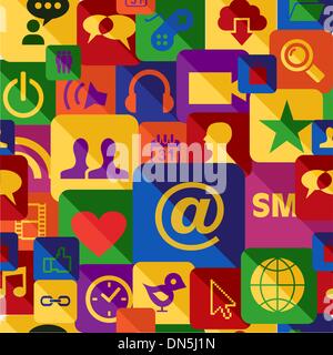 Web apps pattern set Stock Vector