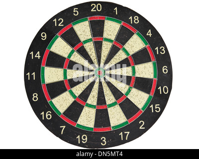 The darts on white background. isolate Stock Photo