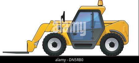Forklift Stock Vector