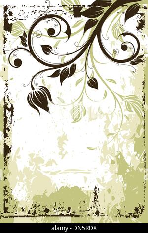 flower with leaves vector illustration Stock Vector Image & Art - Alamy