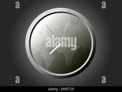World clock Stock Vector