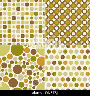 seamless retro pattern Stock Vector
