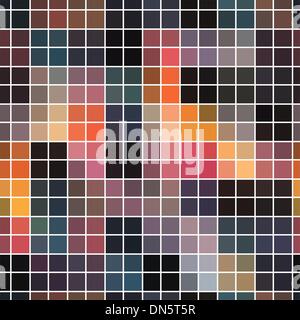 seamless abstract mosaic grid background Stock Vector