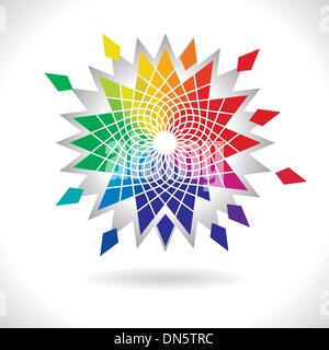 Circle Colorful Elements Stock Vector