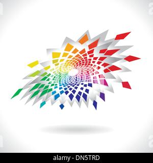 Circle Colorful Elements Stock Vector