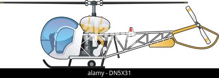 helicopter Stock Vector
