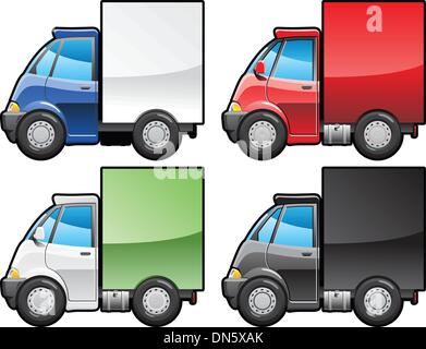 small truck. Stock Vector