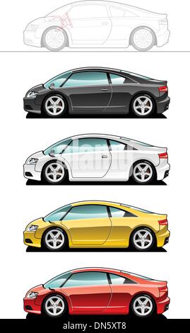 Sports car Stock Vector