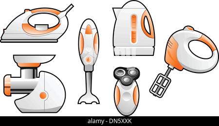 household goods Stock Vector