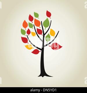 Tree wood2 Stock Vector