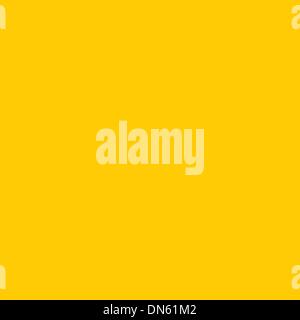 Seamless vector pattern with big white polka dots on a sunny yellow background. Stock Vector