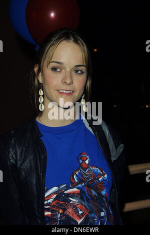 Jan. 19, 2002 - Hollywood, CALIFORNIA, USA - TAMRYN MANNING.HOLLYWOOD FIGHT CLUB - OPENING.NEW HIP HOP AND BOXING FITNESS CLUB OPENS WITH CELEBRITIES ATTENDEES IN HOLLYWOOD, CA.JANUARY 19, 2002. NINA PROMMER/   2002 K23810NP(Credit Image: © Globe Photos/ZUMAPRESS.com) Stock Photo