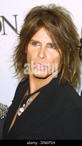 Apr. 16, 2002 - Los Angeles, CALIFORNIA, USA - STEVEN TYLER..MTV ICON.HONORS AEROSMITH AT.SONY STUDIOS, CULVER Los Angeles, CA.APRIL 14, 2002. NINA PROMMER/   2002 K24654NP.(Credit Image: © Globe Photos/ZUMAPRESS.com) Stock Photo