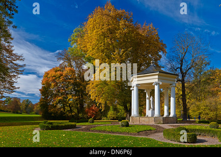 Temple of the Muse Calliope in Tiefurt Park, Thuringia, Germany Stock Photo